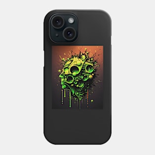 Tribal Alien Cave Painting Reveals Their Past Phone Case