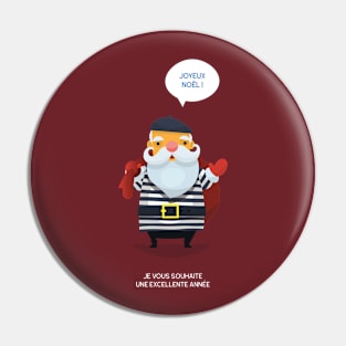 French Santa Pin