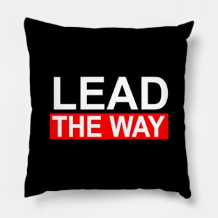 Lead the way Pillow