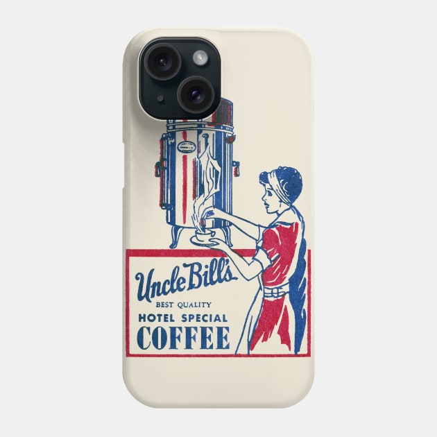 1930's Uncle Bill's Special Coffee Phone Case by historicimage