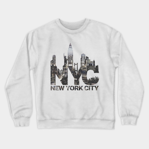 New York Times Square Gray Crewneck Sweatshirt