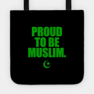 Proud To Be Muslim Tote