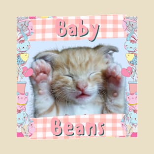 Baby Beans -Adorable Kitten Paws T-Shirt