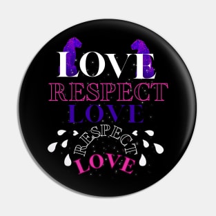 love and respect Pin