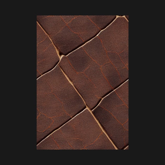Brown Imitation leather, natural and ecological leather print #10 by Endless-Designs