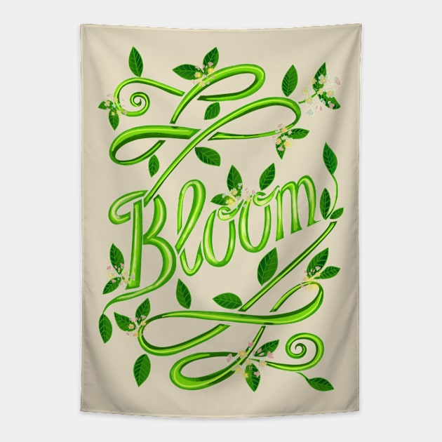 Bloom Tapestry by Sybille