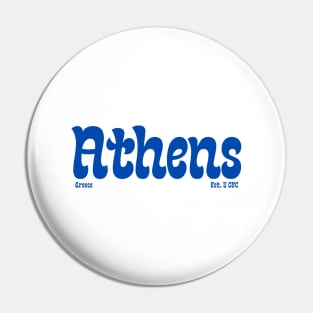 Athens Greece Est. 5 CBC Pin