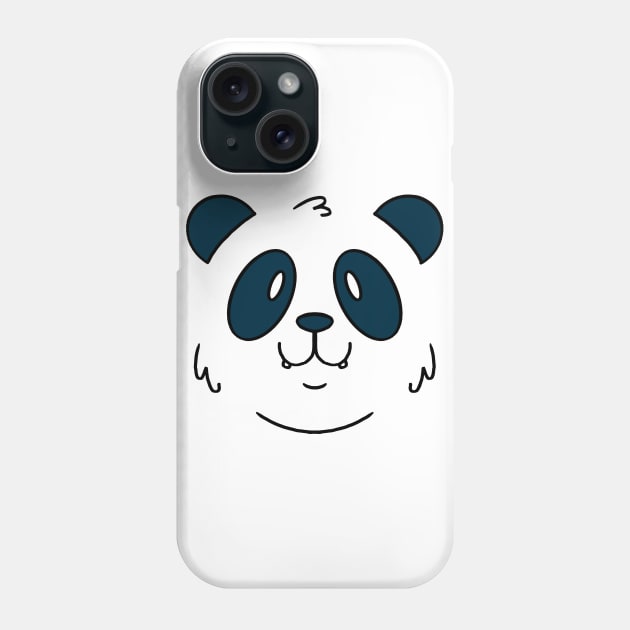 save panda face for kids and girls gift Phone Case by Midoart