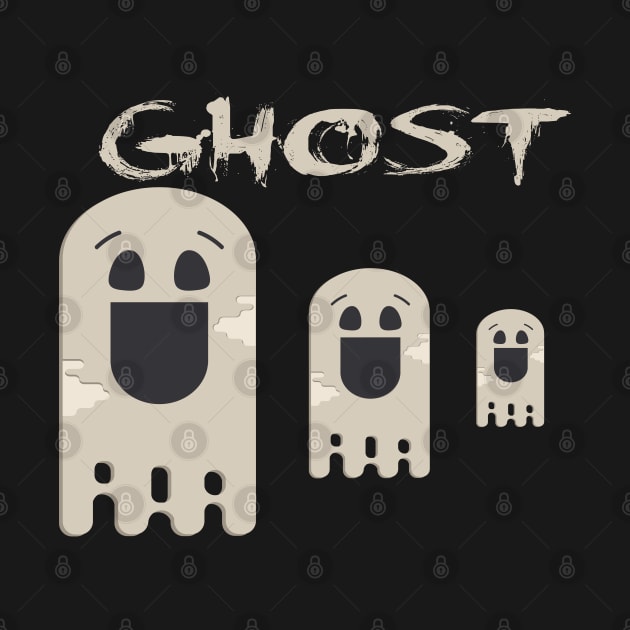 ghost t-shirt by Silemhaf