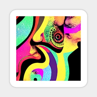 Psychedelic Artwork #4 Magnet