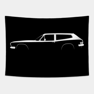 Reliant Scimitar GTE Silhouette Tapestry