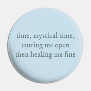 time, mystical time Pin