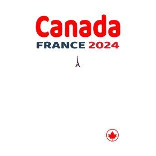 Canada France 2024 T-Shirt