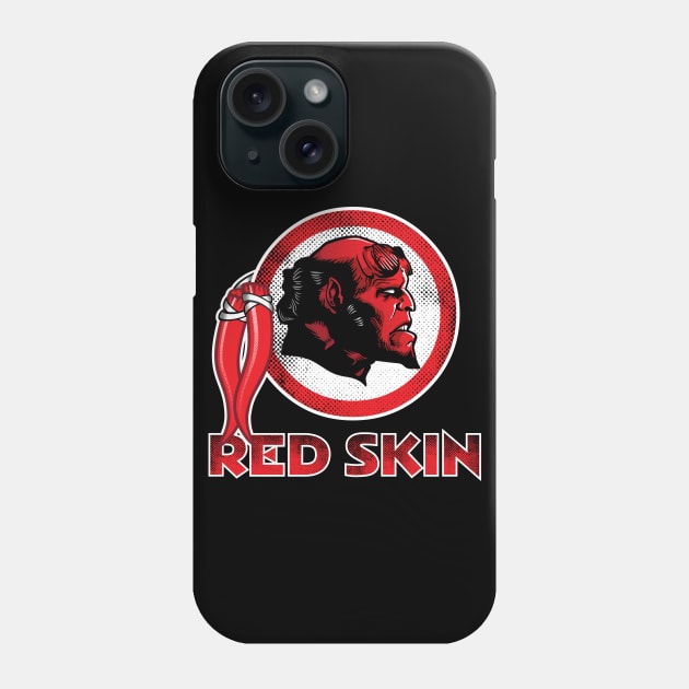 red skin Phone Case by Patrol