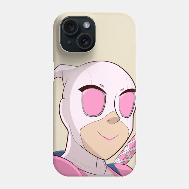 Gwenpool Portrait Phone Case by Avengedqrow