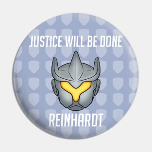 Reinhardt chibi OW Pin