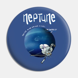 Neptune planet Pin