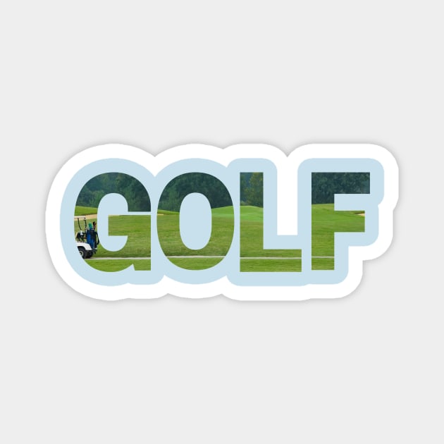 Golf Fairway Magnet by Golfers Paradise