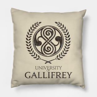 University Of Gallifrey Pillow