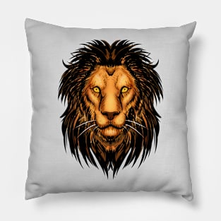 Lion Artwork Pillow