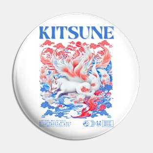 Kitsune Fox Pin