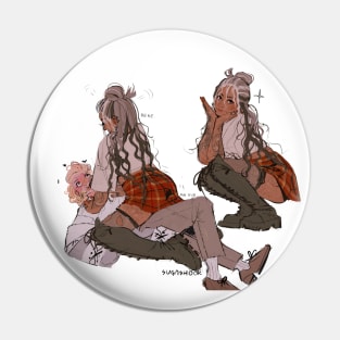 Sassy girl Pin