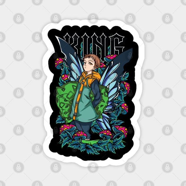 King | Nanatsu no Taizai Magnet by Otaku Vibes