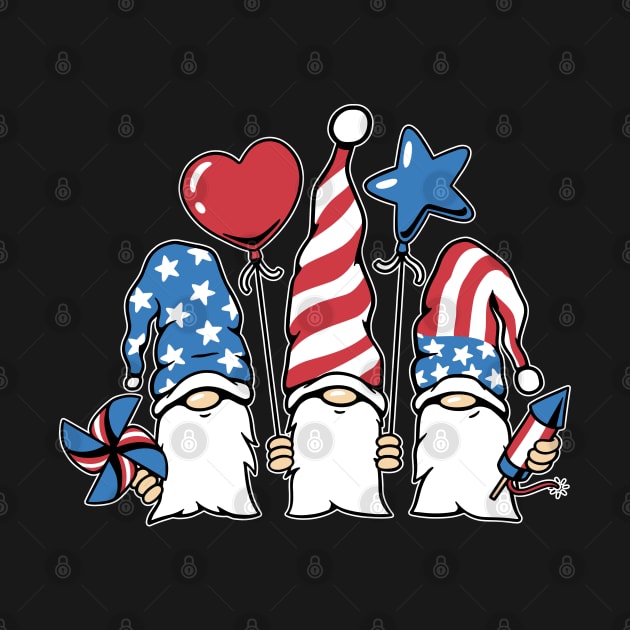 Patriotic Gnomes' Firework Fiesta by Life2LiveDesign