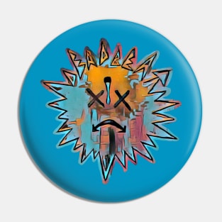 dEAdbEAt Spike Rust design Pin