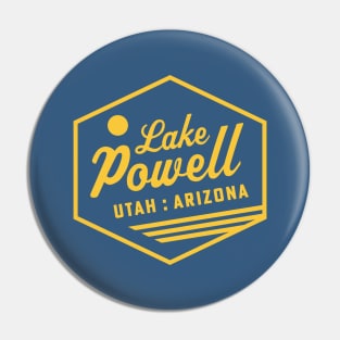 Lake Powell Utah Arizona Camping Hiking Vacation Pin