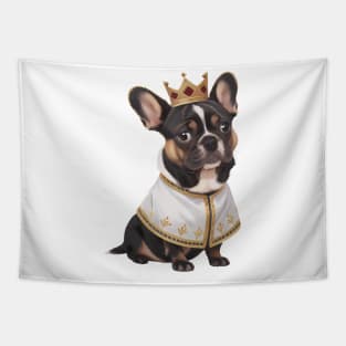 Regal Frenchie's Charm Tapestry