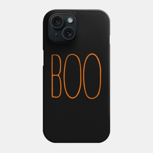 Boo Halloween Funny Phone Case by Suchmugs