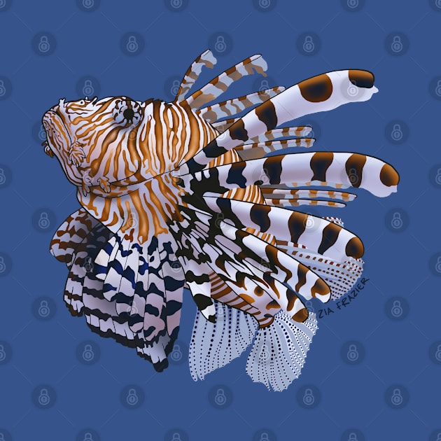 Lionfish by ziafrazier