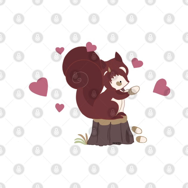 Squirrel Love Valentines by EastofEden