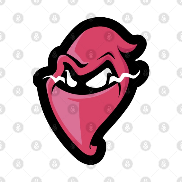 Hooded mascot logo by Green Dreads