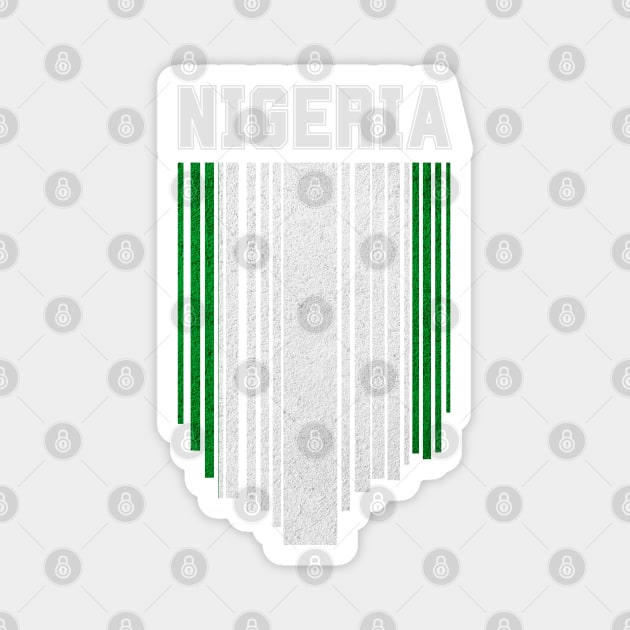 Nigeria flag, nigerian flag Magnet by eka123