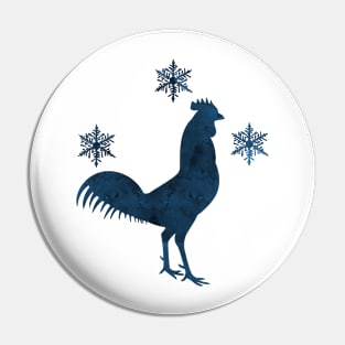 Rooster Pin