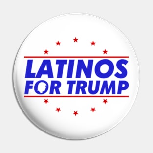 Latinos For Trump 2024 Pin