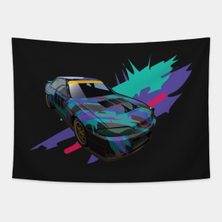 R33 GTR Drag Tapestry