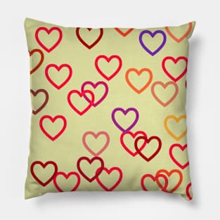 Valentines Day Pattern Pillow