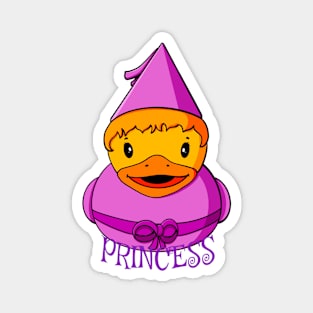 Princess Rubber Duck Magnet