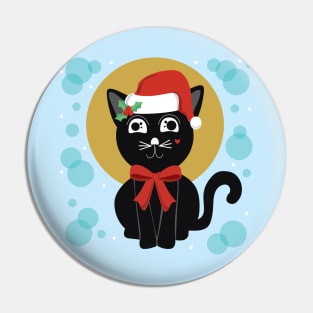 Merry Catmas Pin