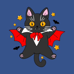 Cat in a vampire costume T-Shirt