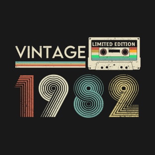 Vintage 1982 Limited Cassette T-Shirt