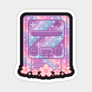 Galaxy Console Pixel Art Magnet