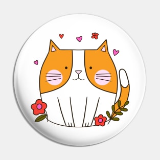 Happy Cat Pin