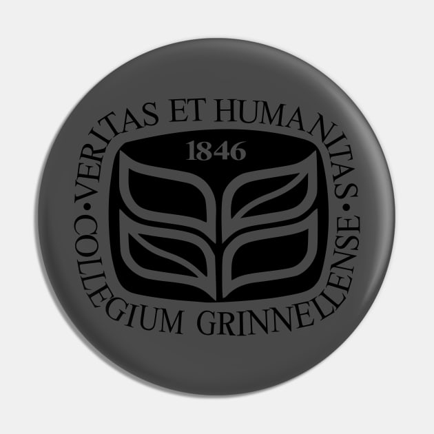 College Grinnell Pin by Albaneceshop