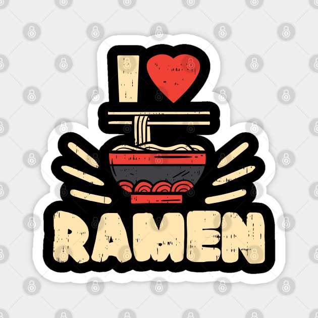 I love Ramen Magnet by ArtStyleAlice