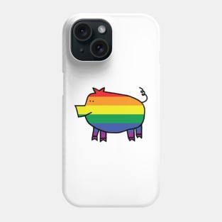 Pride Pig Phone Case