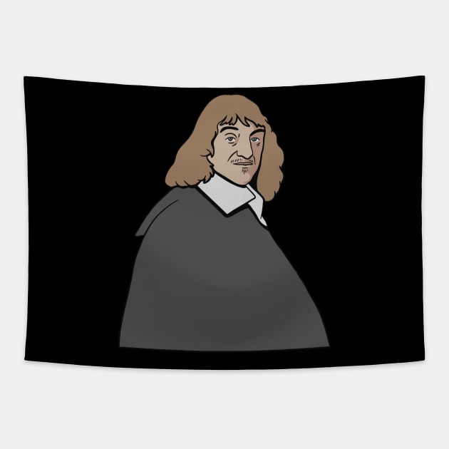 Philosophy of René Descartes Tapestry by isstgeschichte